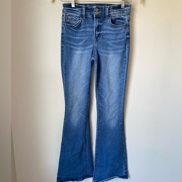 Vervet Jeans Women’s 26 Flared Boot Cut Jean Medium Wash Denim - Picture 2 of 8